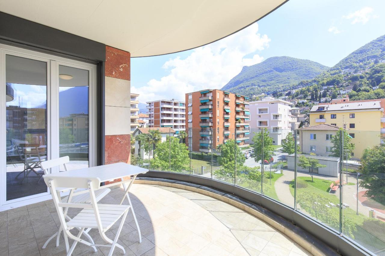 Roggia Apartments By Quokka 360 - Central Flats With Parking Space ルガーノ エクステリア 写真